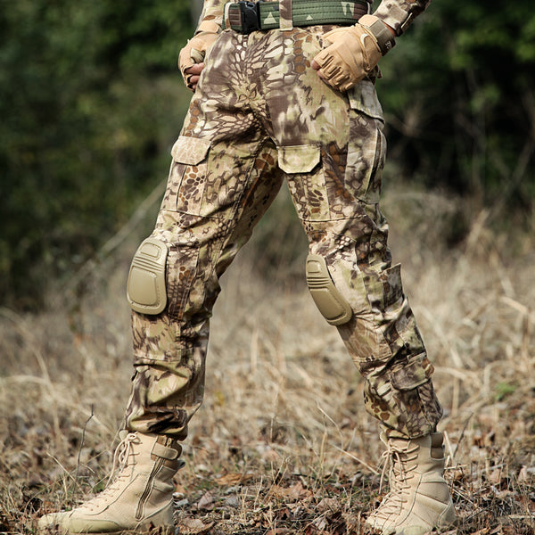 Traje Táctico Rana con Pantalón de Camuflaje para Hombre