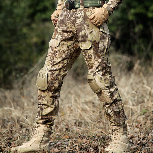 Traje Táctico Rana con Pantalón de Camuflaje para Hombre