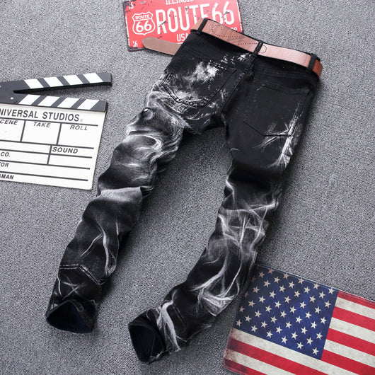 Jeans con Estampado de Lobo - Image 7