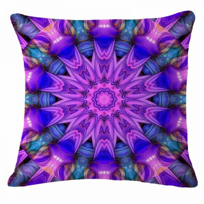 Funda de Almohada con Diseño Mandala