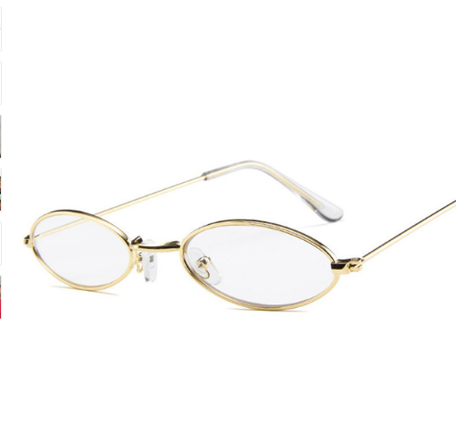 Gafas de Sol Metálicas Marco Pequeño Estilo Elíptico - Unisex - Image 5