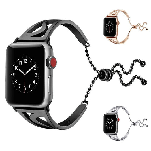Correa de Reloj Hueca en Acero Inoxidable Compatible