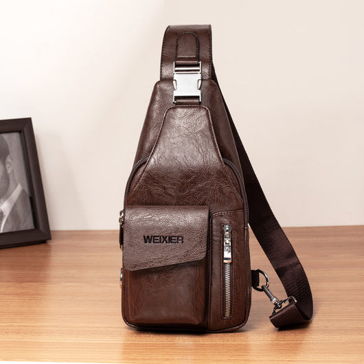 Bolsa Bandolera Pecho para Hombre - Casual Outdoor - Image 4