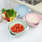 Canasta Escurridor Multiusos para Cocina con Doble Capa Giratoria