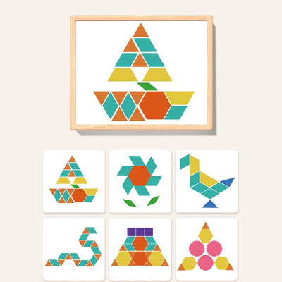 Puzzle Tangram Educativo para Niños - Bloques de Construcción Lógica - Image 3