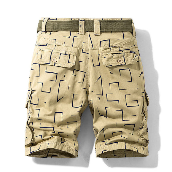Pantalón Geométrico de Bolsillos Múltiples - Diseño Moderno y Funcional