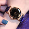 Reloj de Cuarzo para Dama con Malla Diamond Point, Diseño Simple y Elegante