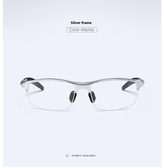 Lentes Deportivos Semiarmazón para Hombre - Montura Óptica Clásica - Image 8