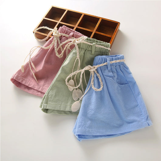 Shorts Infantiles de Algodón y Lino - Image 14