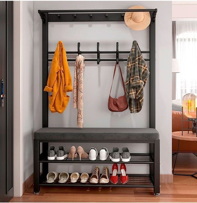 Perchero Zapatero Multifuncional Moderno para Entrada y Dormitorio - Image 21