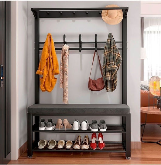 Perchero Zapatero Multifuncional Moderno para Entrada y Dormitorio - Image 21