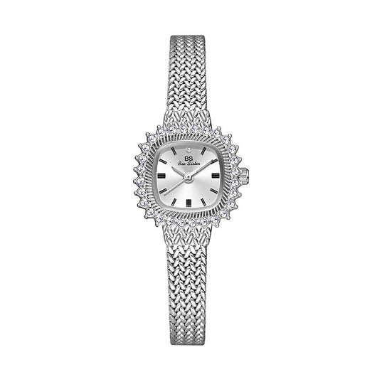 Reloj Cuadrado Retro Mini de Trigo con Suerte - Image 7