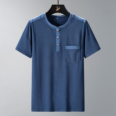 Camisa Slim Fit de Manga Corta para Hombre - Estilo Verano - Image 3