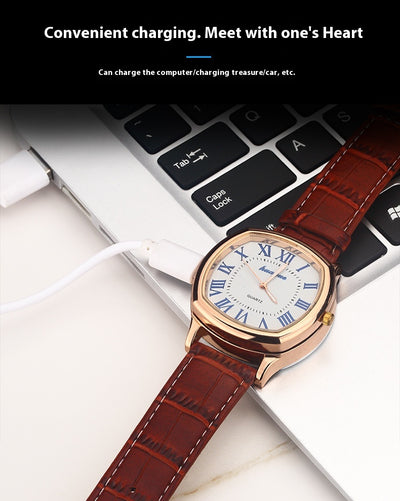 Encendedor Inteligente USB Tipo Reloj de Pulsera para Hombre - Image 16