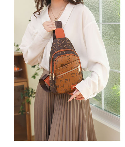 Bolsa Crossbody Mujer con Estampado de Letras - Diseño Moderno y Funcional - Image 29