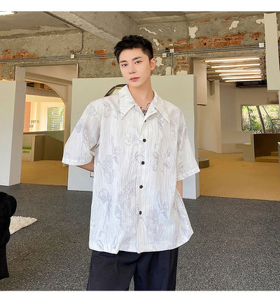 Camisa Cubana de Verano Casual para Hombre - Image 4