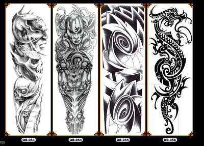 Manga Completa Tatuaje Temporal Impermeable Serie QB - Image 29