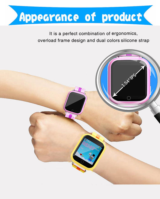 Reloj Inteligente GPS para Niños Q750 con Pantalla Táctil y Llamadas SOS - Image 14