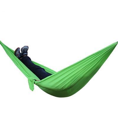 Hamaca de Camping Portátil - Hamaca Doble de Paracaídas para Aventuras al Aire Libre - Image 24
