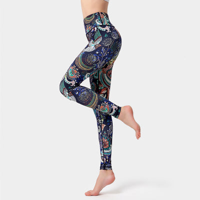 Pantalones de Yoga Estampados de Secado Rápido - Image 30