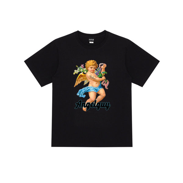 Playera Angel de Calle Manga Corta
