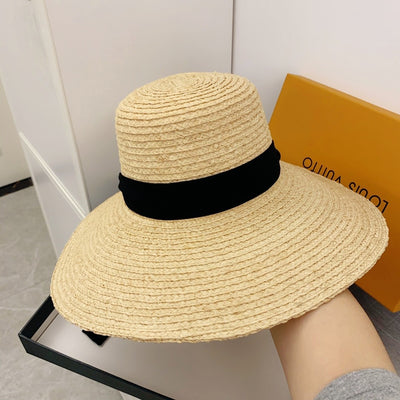 Sombrero de Rafia Xiaoxiangfeng para Playa y Vacaciones - Image 6