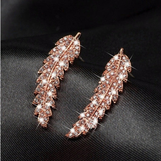 Aretes de Circonita con Baño de Oro y Plata - Estilo Coreano Elegante - Image 3