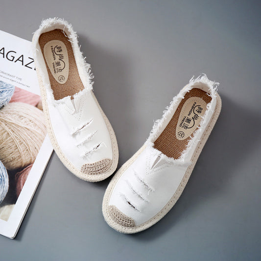 Zapatos Cómodos tipo Pescador para Mujer - Diseño sin Esfuerzo