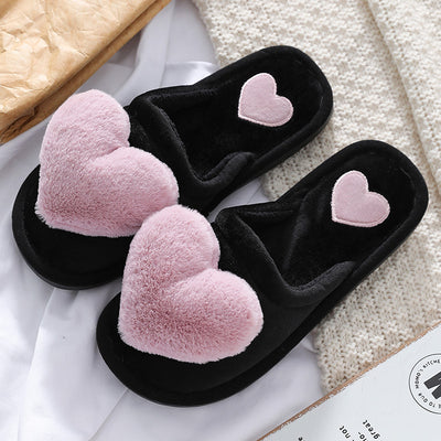 Pantuflas de Invierno Acogedoras con Diseño Romántico para San Valentín - Image 12