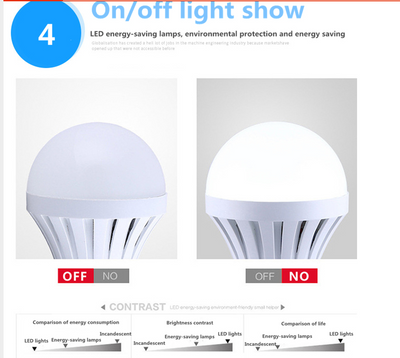 Bombilla LED de Emergencia Inteligente 7W - Luz de Respaldo Automática - Image 6