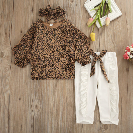 Conjunto de Blusa Estampada y Pantalón Liso - Image 2