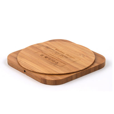 Cargador Inalámbrico de Bambú 5W - Image 4