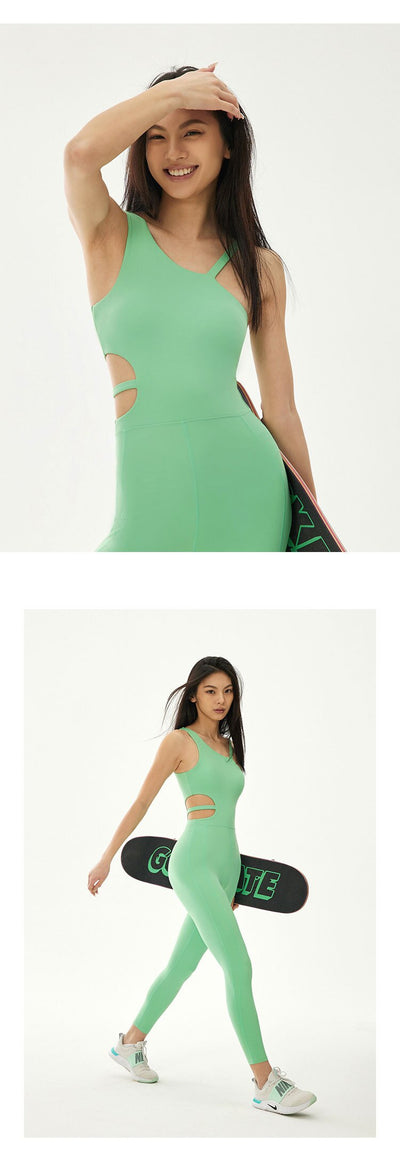 Traje de Yoga Espalda Descubierta Ajustado y Transpirable - Image 10