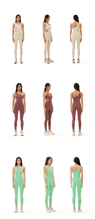 Traje de Yoga Espalda Descubierta Ajustado y Transpirable - Image 12