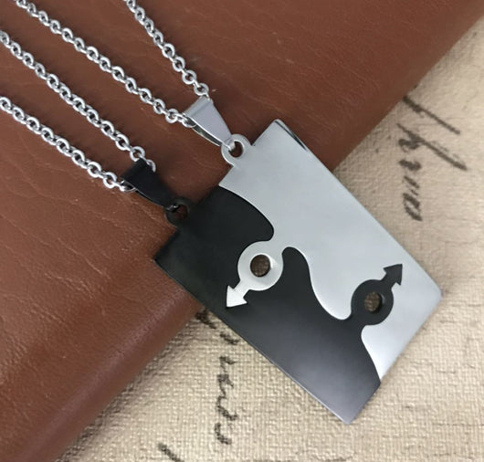 Collar Colgante de Amistad Divisible - Image 12