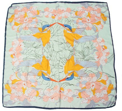 Pañuelos de Seda Estampados para Mujer - Hijab Versátil - Image 8