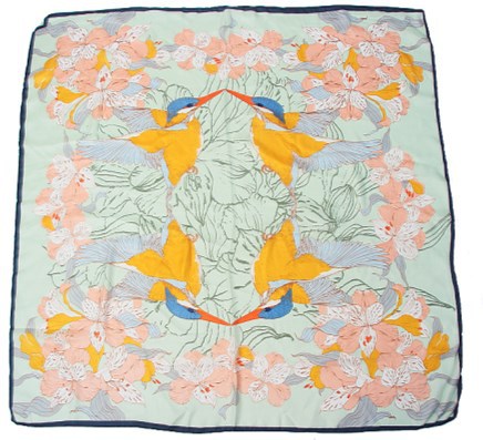 Pañuelos de Seda Estampados para Mujer - Hijab Versátil - Image 8