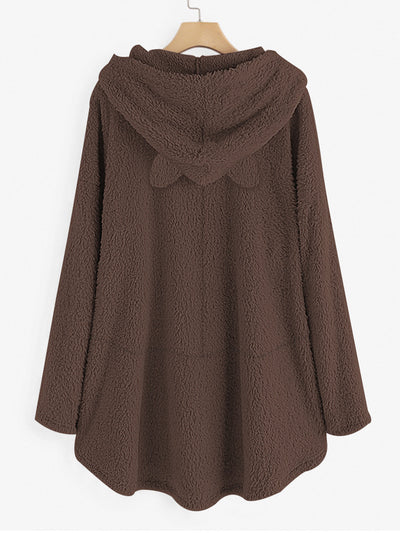 Suéter Bordado con Capucha para Otoño e Invierno - Image 4