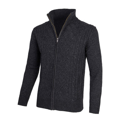 Cardigan de cuello alto con cierre y mangas largas - Image 26