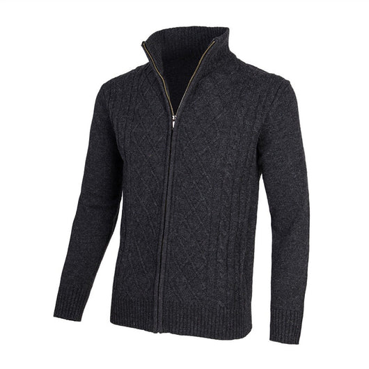 Cardigan de cuello alto con cierre y mangas largas - Image 26