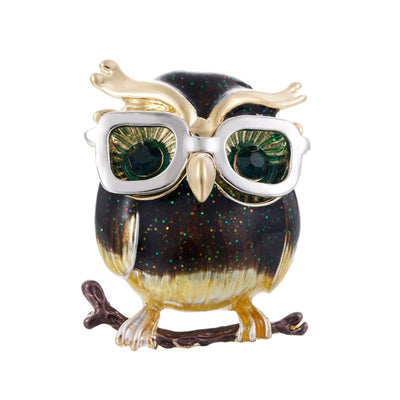 Broche de Búho con Gafas - Image 11
