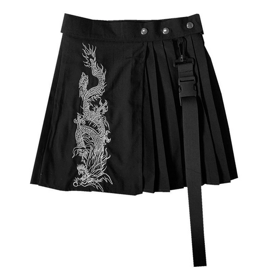 Falda Plisada Vintage