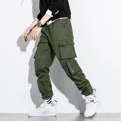 Pantalones Cortos Holgados de Algodón para Hombre - Estilo Casual Relajado - Image 4