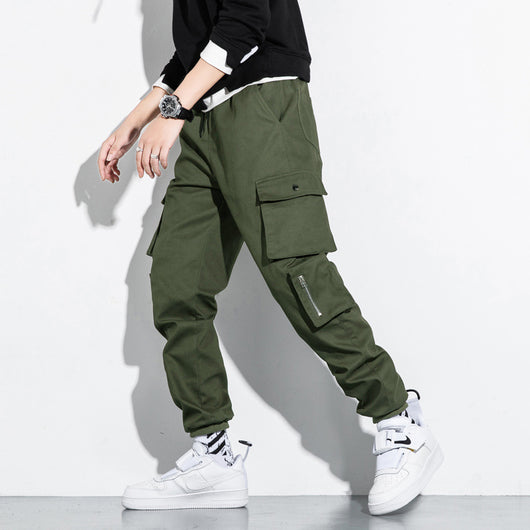 Pantalones Cortos Holgados de Algodón para Hombre - Estilo Casual Relajado - Image 4
