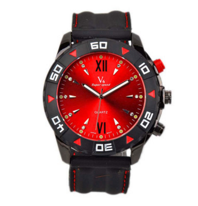 Reloj de Pulsera Azul y Rojo Deportivo