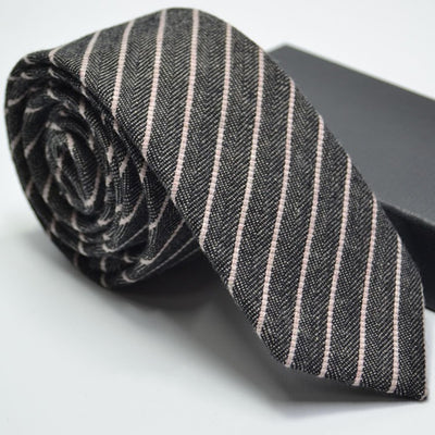 Corbata de Lana Imitación a Cuadros y Rayas para Bodas - Image 15