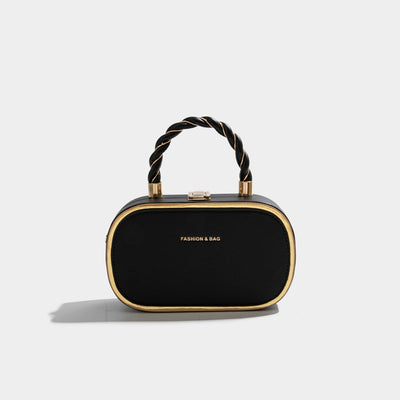 Bolso de Cadena Texturizado Minimalista de Mano - Image 3