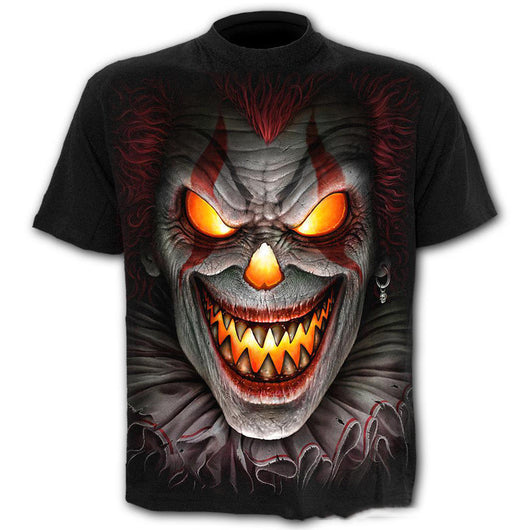 Camiseta Hombre Estampado Calavera Digital Cuello Redondo Manga Corta - Image 13