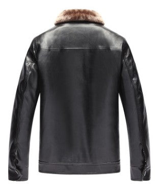 Chaqueta de Cuero para Hombre - Abrigo Invernal Premium