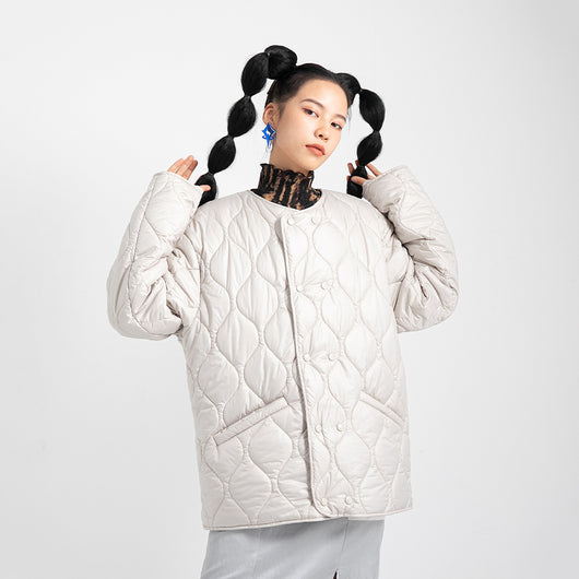 Chaqueta Acolchada de Diseño Callejero Japonés Trendy - Image 3